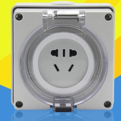 升级新款替代指印多国二三插防暴雨充电桩户外防水插座56SO310F