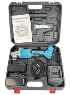 牧田款锂电角磨机无刷大功率磨光机轻便抛光切割打蜡机角向磨光机