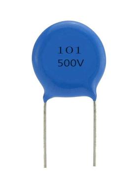 蓝色陶瓷电容101500V瓷片电容直插高压高频陶瓷电容直销