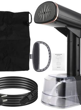 1500W400ml水箱折叠挂烫机速热2档蒸汽LCD触屏除皱熨斗家用