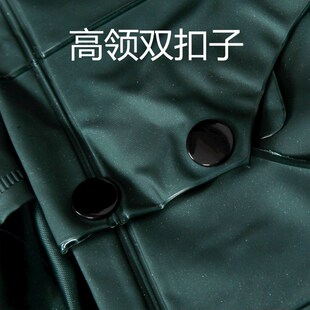 男士 分体防水海胶双层复合珠光骑行外卖雨衣套装 女 套装 雨衣雨裤