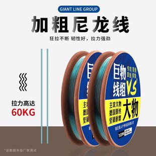 大物线组青鱼巨物主线组钓鱼用品鱼线子线双钩套装 8.1 钓鱼线6.3