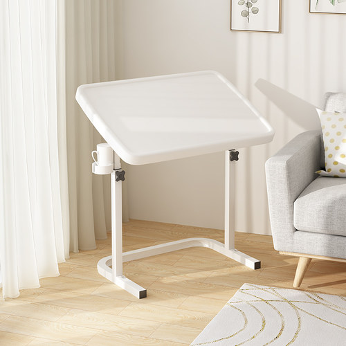 床边桌可移动床上沙发边电脑升降桌家用卧室学生学习写字折叠桌子