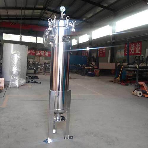 华豫供应DN65单袋式过滤器液体过滤器