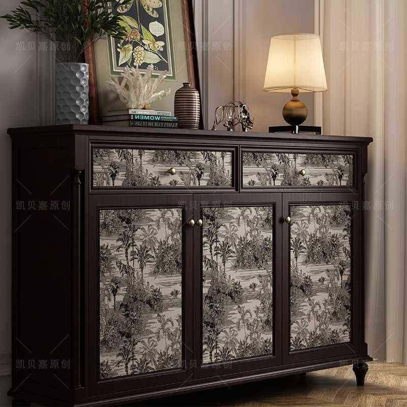 法式轻奢复古旧家具翻新柜子贴纸改色自粘装饰壁纸衣柜移门改造画,清洗/食品/商业设备,风口/风叶/风机配件,淘宝优惠券,粉丝福利购,淘宝优惠卷