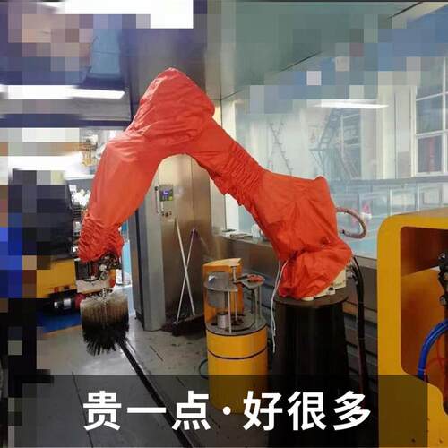 欧帕MR130码垛机器人防护服进口材料防油国产
