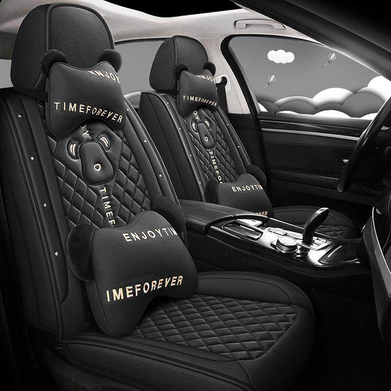 四季通用布艺汽车坐垫冬季透气车垫可爱防滑简约卡通棉麻全包座垫,畜牧/养殖物资,畜牧/养殖器械,淘宝优惠券,粉丝福利购,淘宝优惠卷