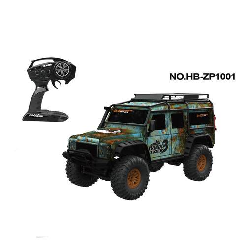新品HP1:10模型四驱攀爬车ZP1001-1010全比例舵机遥控车模型玩具