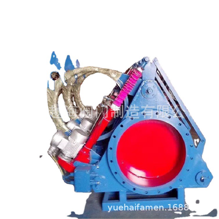 F9T413X-25电动推杆盲板阀 电动盲板阀 电动眼镜阀/电动灰阀