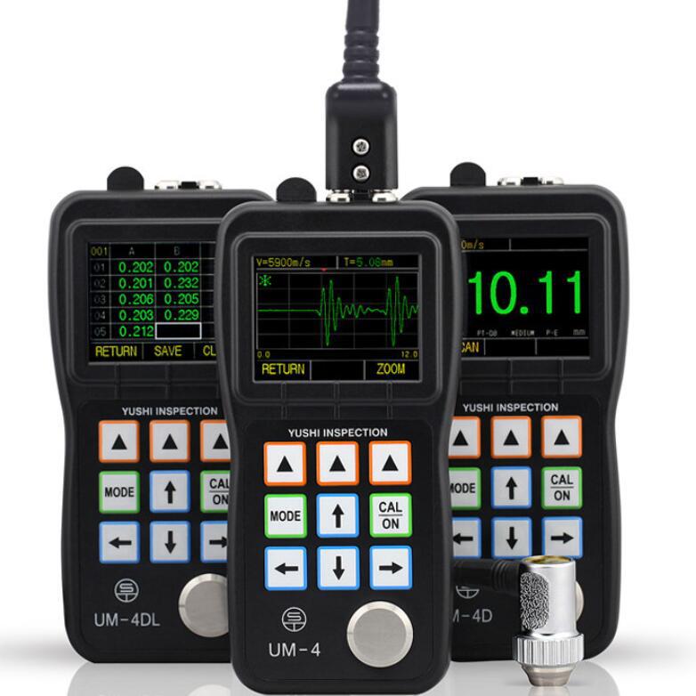 宇时UM-4超声波测厚仪 UM-4D彩屏测厚仪 UM-4DL防腐层管道壁厚仪