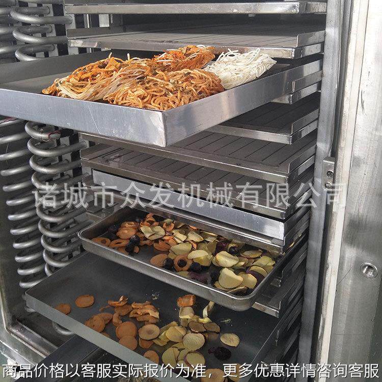 空心红枣脆冻干机食品真空冷冻干燥机苹果粉低温真空冻干机