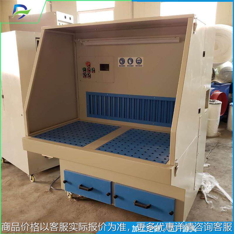 推荐金属碎石打磨台抛光打磨除尘器小型可移动式研磨台