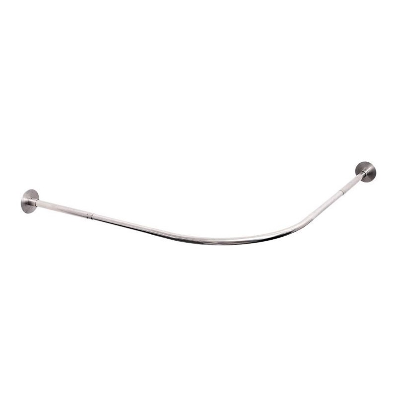 不锈钢浴帘杆弧形杆卫生间扇形浴室杆窗帘杆