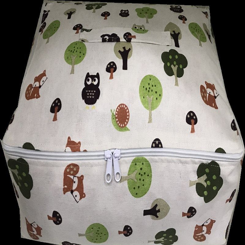 棉麻布艺装被子的袋子收纳袋整理袋棉被袋行李衣物防尘搬家打包袋