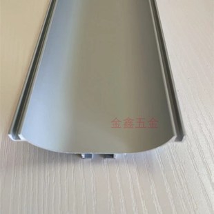 橱柜门专用U/C型隐形拉手铝合金中柜嵌入隐形哑光免拉手3米/支