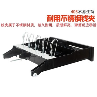 君容405钱箱收银箱 收银机钱箱收款机收银盒带锁独立钱柜