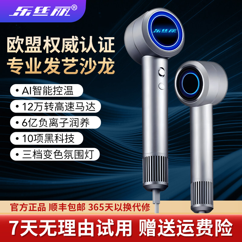 乐丝丽高速吹风机负离子速干大风力强力恒温大功率家用护发电吹风