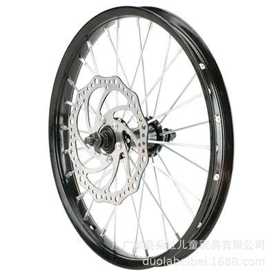 自行车碟刹车圈山地车钢圈铝圈16/18/20寸儿童车单车前轮后轮轮毂