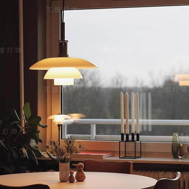 丹麦北欧PH3设计师餐厅飞碟吊灯玻璃书房卧室法式吧台床头氛围灯,特色手工艺,其他特色工艺品,淘宝优惠券,粉丝福利购,淘宝优惠卷