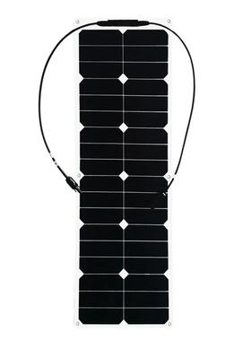 太阳能sunpower电池柔性板40w车顶太阳能板可弯曲太阳能光伏组件