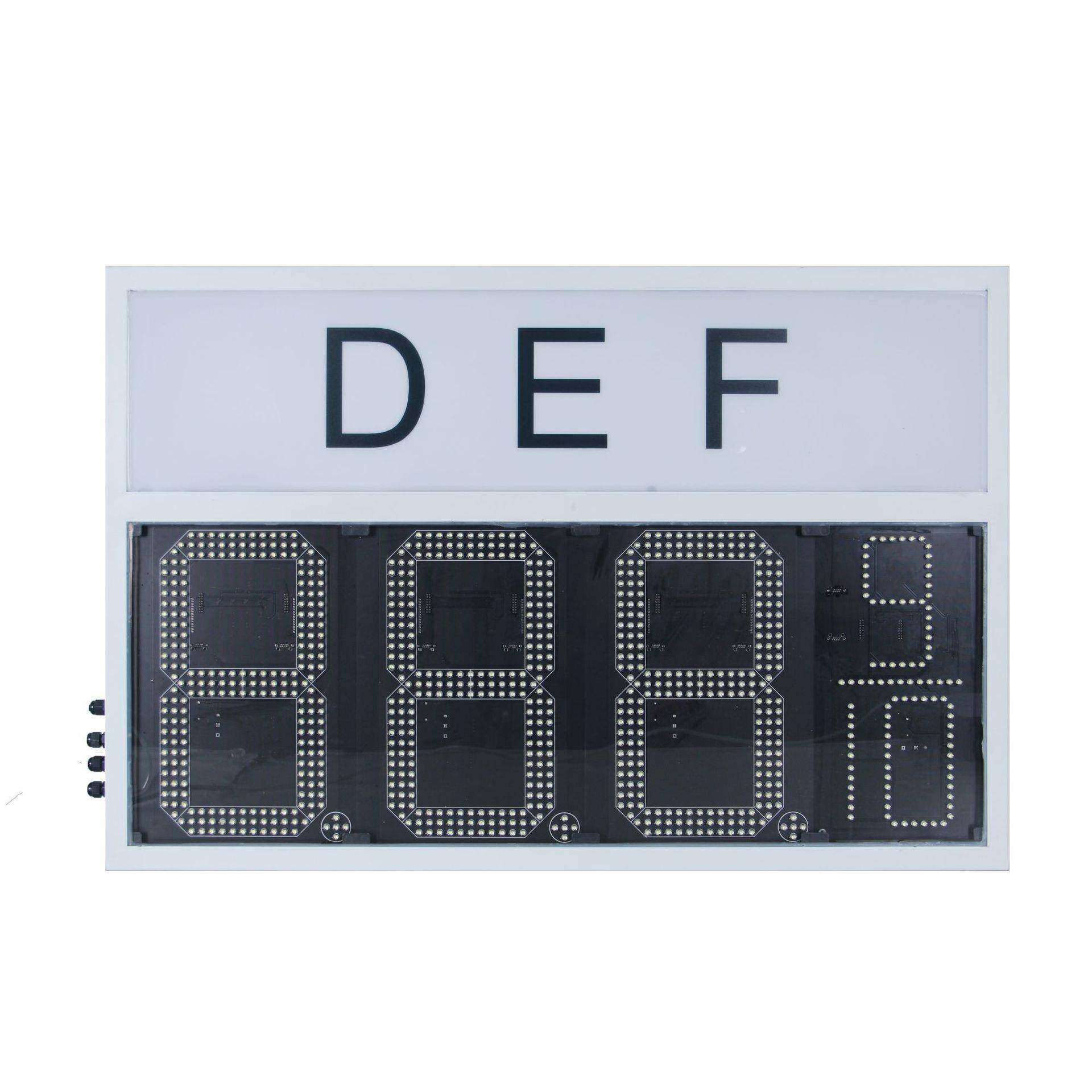 LED油价牌白色户外防水箱体带白色DEL背光源LED显示屏数字看板,自行车/骑行装备/零配件,更多零件/配件,淘宝优惠券,粉丝福利购,淘宝优惠卷