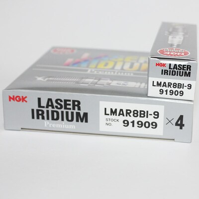 NGK铱金火花塞LMAR8BI-9适用T120凯旋1200 900佛沙250 300大阳300