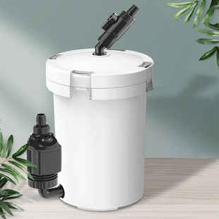 森森鱼缸过滤器小型HW603b水族箱草缸静音水泵滤筒过滤桶鱼缸外置
