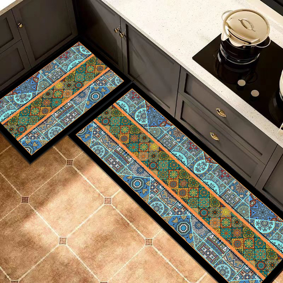 厨房地垫防滑防油可擦免洗吸水吸厨房地垫