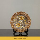 送礼品花瓶摆件餐桌摆设家居乔迁新房客厅电视柜玄关奢华摆件双耳