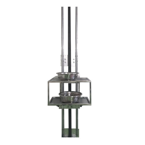 酒店饭店传菜机升降机单双轨餐馆食堂小型简易双层托盘式传菜电梯