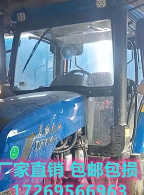 东风农机DF704q-9拖拉机驾驶室前档车门后档钢化玻璃