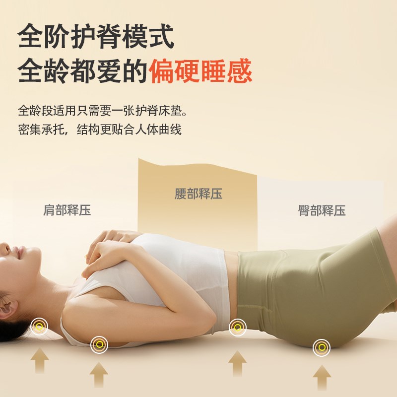 天然椰棕床垫偏硬护脊棕榈w硬垫家用乳胶折叠经济型定制任意尺寸