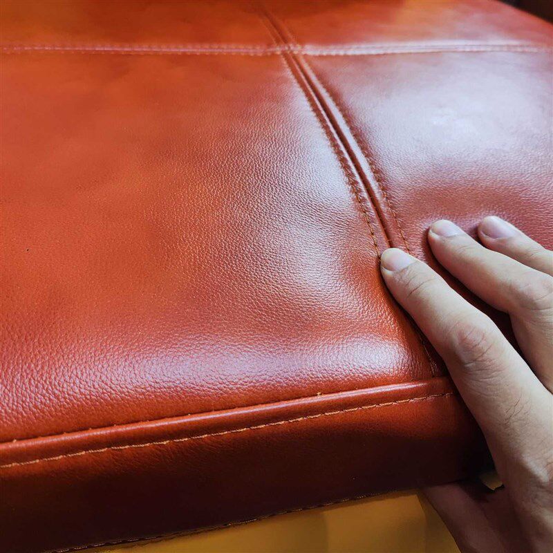 真皮座垫头层黄牛皮沙发乳胶坐办公加厚皮套靠Q背抱枕冬夏清凉定