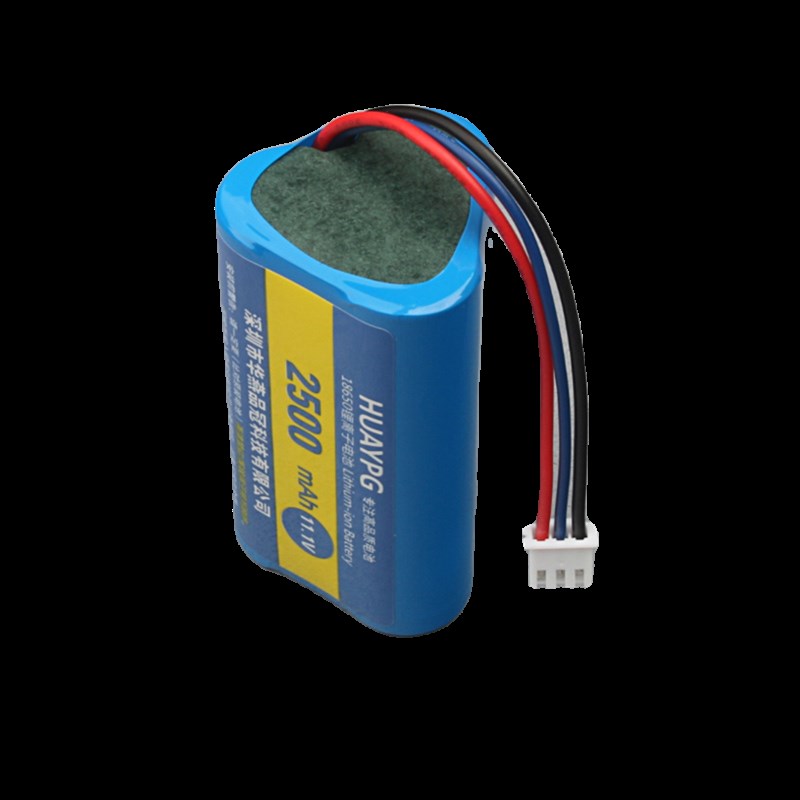 11.1V三角形18650锂电池组xh3p三根线插头O带保护板大容量三节串