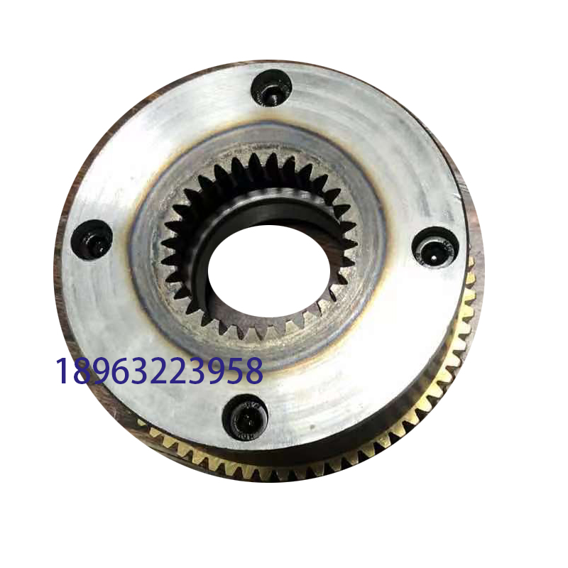 滕州摇臂钻床Zg3035Z3040主轴箱操作把体配件铜涡轮推套操作体总