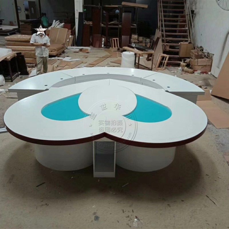 少年法庭家俱法官桌椅 青少年模拟圆形法庭桌椅 白色烤漆家事法庭,商业/办公家具,审讯/审判桌,淘宝优惠券,粉丝福利购,淘宝优惠卷