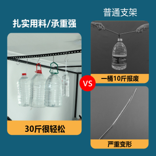 角钢床帘支架上下铺可o伸缩窗幔大学生遮光寝饰床架单人床蚊帐架