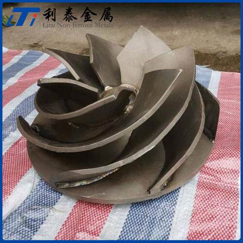 现货TC4钛合金叶轮钛法兰钛合金方块钛合金离心压缩机叶轮片