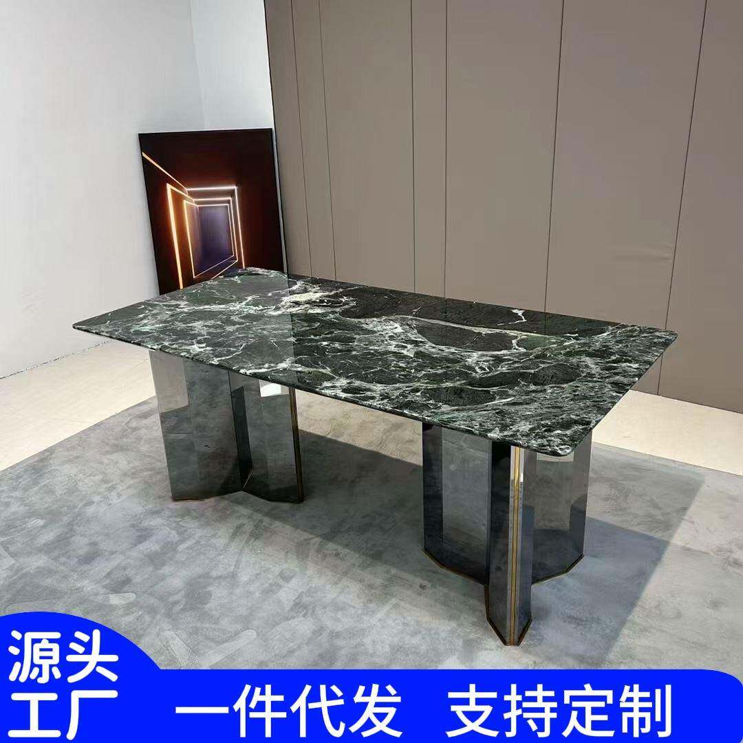 不锈钢桌腿适用于餐桌书桌茶几加厚承重支架多种款式可选轻奢风