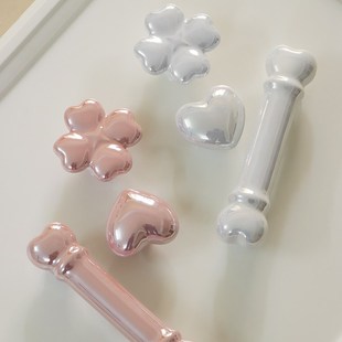 新款爱心柜子抽屉柜门拉手简约高档一门到顶通体大衣柜衣橱柜把手