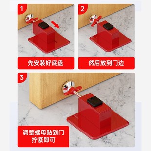 房门阻挡器阻门器内开门防盗门入F户门安全门锁防开门报警器