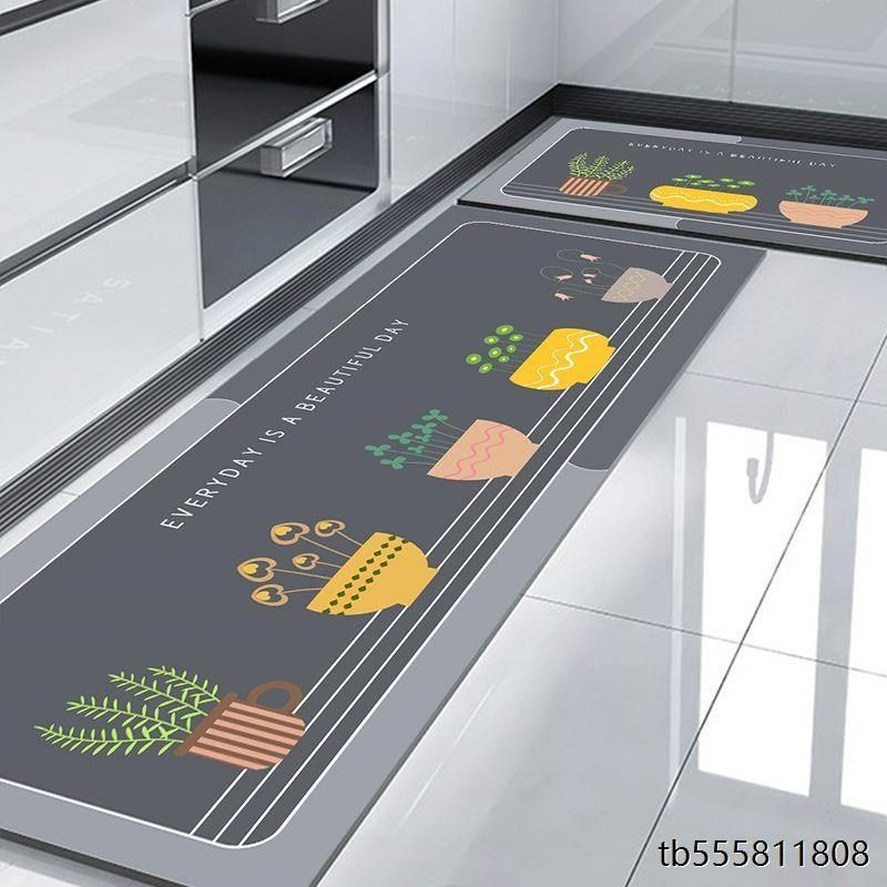 硅藻泥厨房软地垫防滑耐磨吸油吸水可擦耐脏浴室玄关门垫可定制,居家布艺,厨房地垫,淘宝优惠券,粉丝福利购,淘宝优惠卷