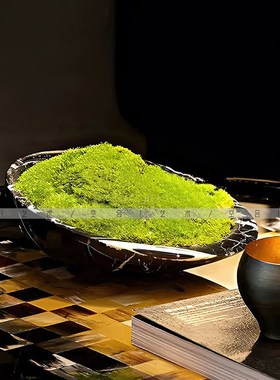 空合 现代轻奢白色陶瓷花器v托盘咖啡杯 样板间售楼处酒店客厅摆