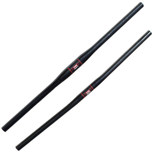 无标全碳纤维折叠自行车把燕把直把把横把手3K/UD纹亚25.4小口径