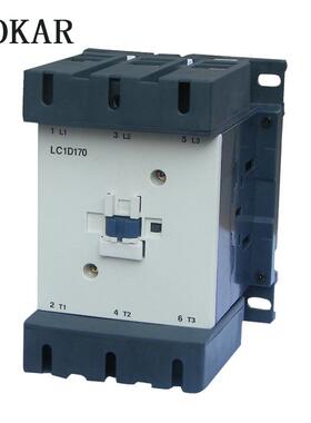首开低压交流接触器LC1-D170/CJX2-D170系列单相三相220/380银点