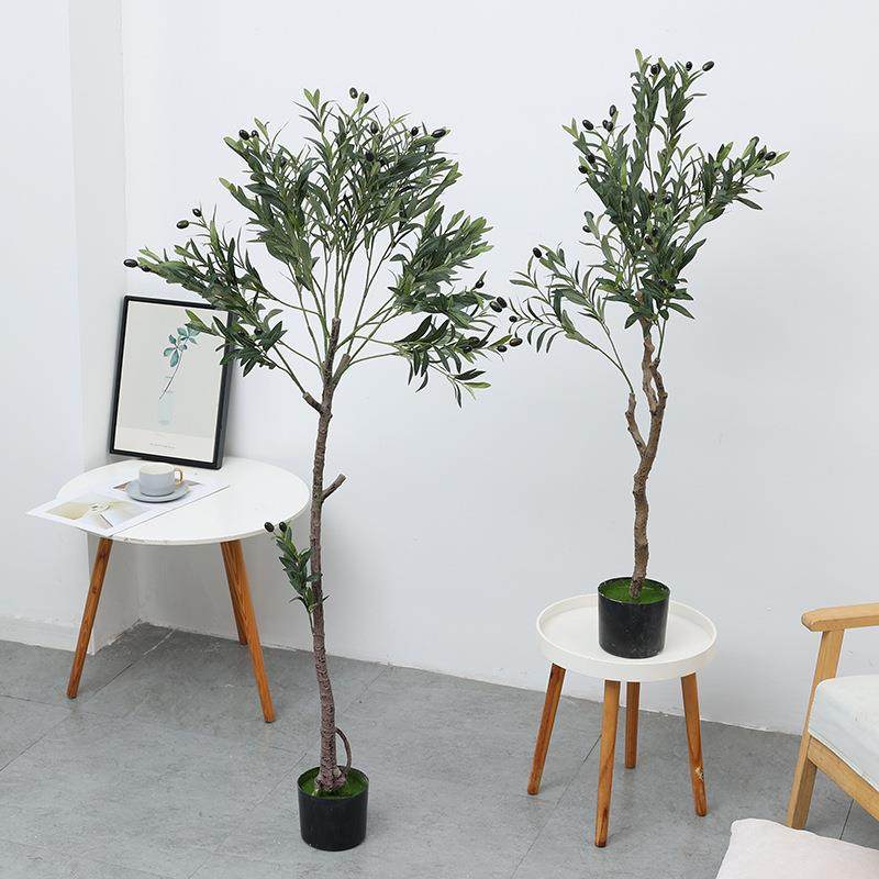 橄榄树仿真树北欧风家居客厅美化室内装饰盆栽仿真植物仿真绿植,自行车/骑行装备/零配件,更多零件/配件,淘宝优惠券,粉丝福利购,淘宝优惠卷