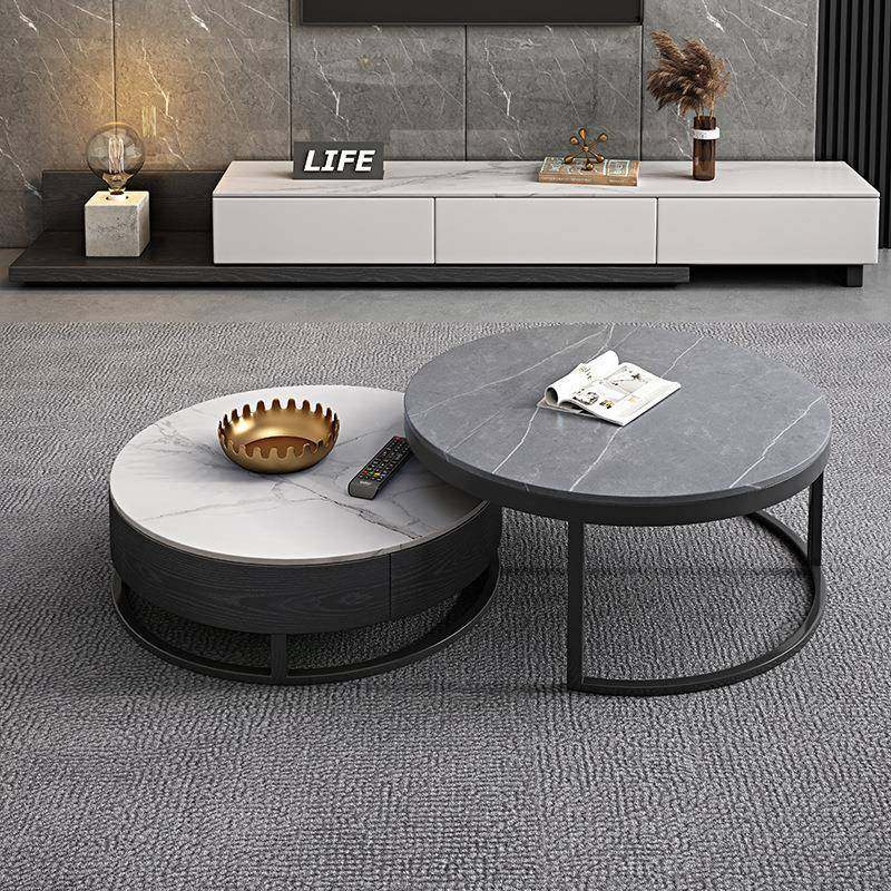 网红岩板茶几轻奢现代飘窗小桌子小尺寸实木极简大小组合圆形,清洗/食品/商业设备,风口/风叶/风机配件,淘宝优惠券,粉丝福利购,淘宝优惠卷