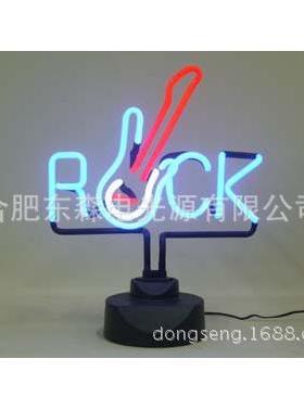 供应霓虹灯，摇滚吉他霓虹灯,霓虹桌灯Neonlight
