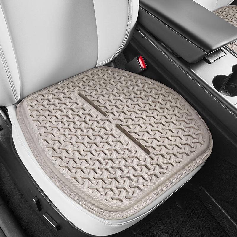 汽车坐垫四季通用款夏季三件套冰丝垫凝胶座垫蜂窝MODELY专车专用