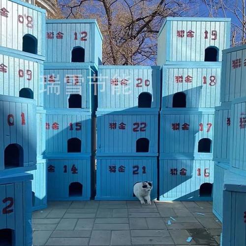 大号流浪猫窝狗窝室外防水冬季保暖宠物泡沫自制简易房子包邮